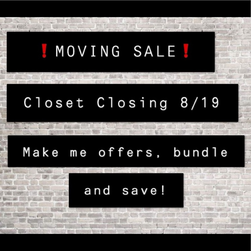 MOVING SALE! Make me offers!